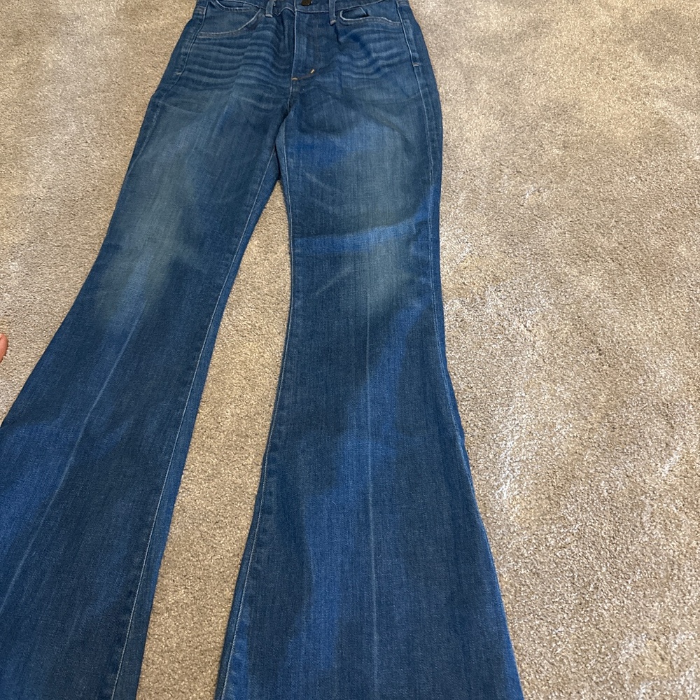Citizens of humanity Dark Blue Flare Jeans - Picture 3 of 6